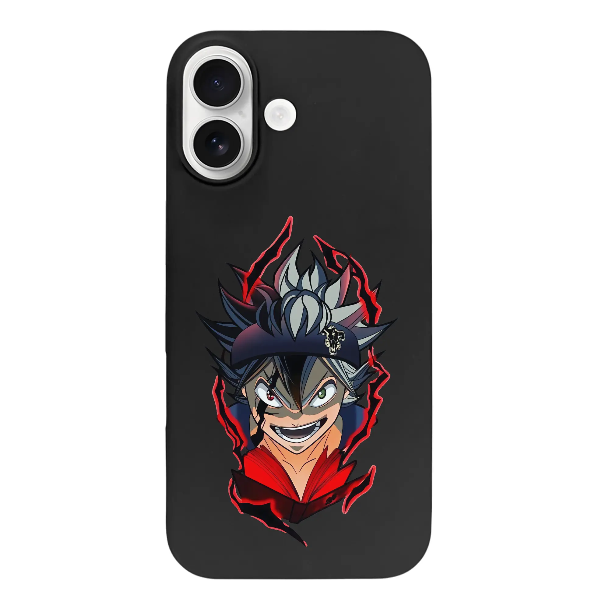 ブラッククローバー グッズ アスタ - iPhone 17 シリーズ シリコンケース 薄型 耐衝撃 指紋防止 ソフトタッチカバー 精密フィット 傷防止 保護ケース iPhone 17/17 Air/17 Pro/17 Pro Max 対応